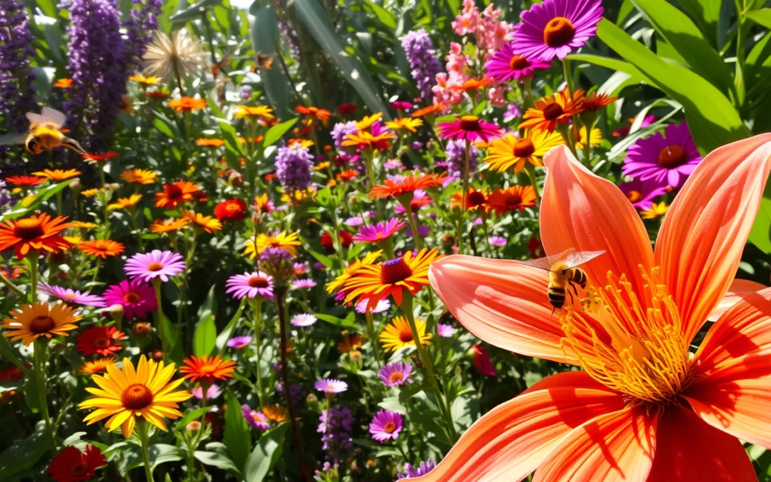 How to Create a Pollinator-Friendly Garden at Home: Buzzing with Life ...