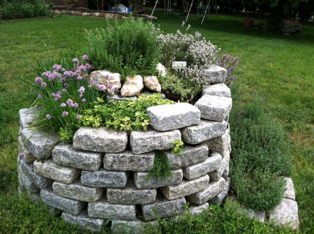 How to Build a DIY Herb Spiral in Your Residential Garden: A Space-Saving, Beautiful, and Productive Feature