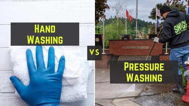 Pressure Washing vs. Hand Scrubbing: Which Is Better for Gardens? (The Fourways Edition)