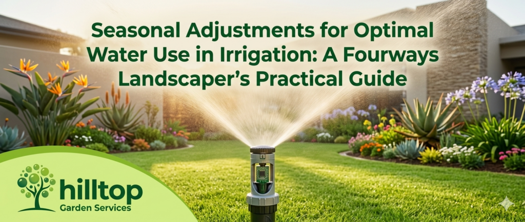 Seasonal Adjustments for Optimal Water Use in Irrigation: A Fourways Landscaper’s Practical Guide