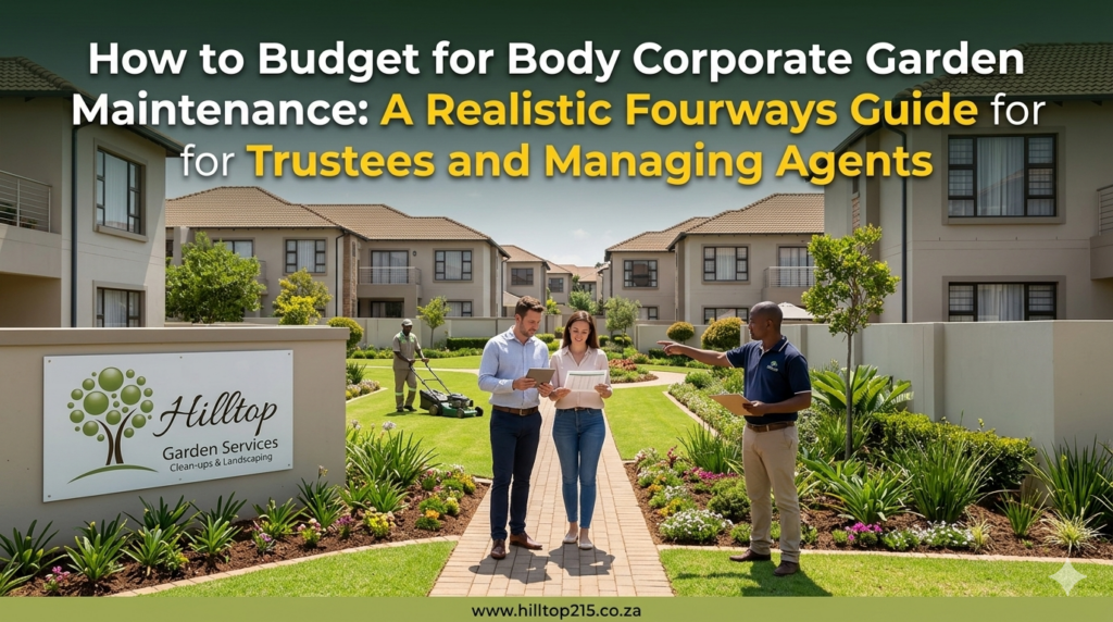How to Budget for Body Corporate Garden Maintenance: A Realistic Fourways Guide for Trustees and Managing Agents