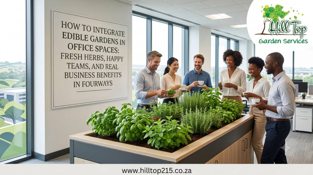 How to Integrate Edible Gardens in Office Spaces: Fresh Herbs, Happy Teams, and Real Business Benefits in Fourways