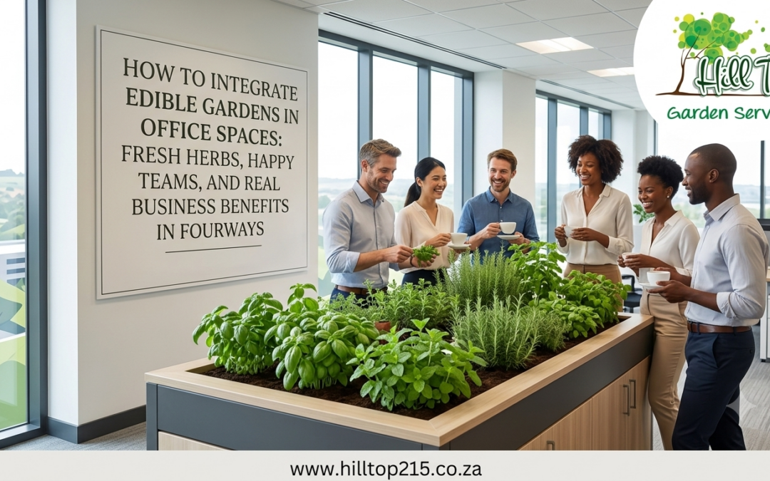 How to Integrate Edible Gardens in Office Spaces: Fresh Herbs, Happy Teams, and Real Business Benefits in Fourways