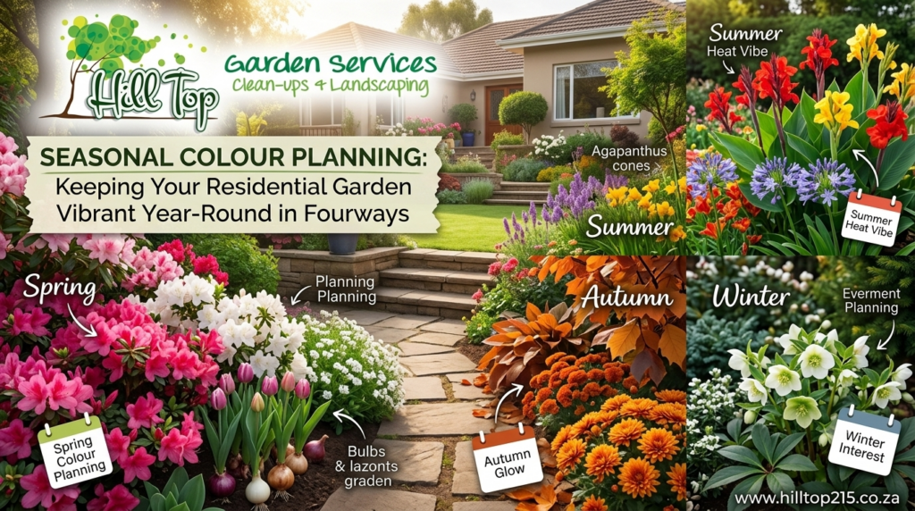 Seasonal Colour Planning: Keeping Your Residential Garden Vibrant Year-Round in Fourways